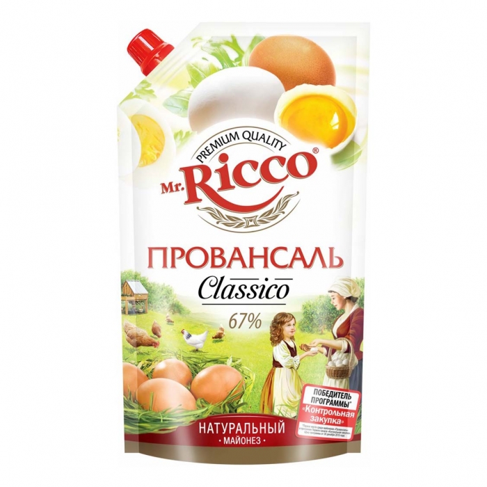 ������� MR.RICCO Organic ���������� 67%, 400 �