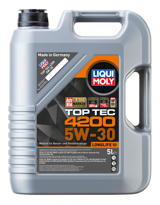 �������� ����� LIQUI MOLY ������������� Top Tec 4200 5W-30, 5 �