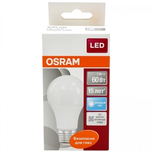    Osram LS CLA60 7 W/840 E27  