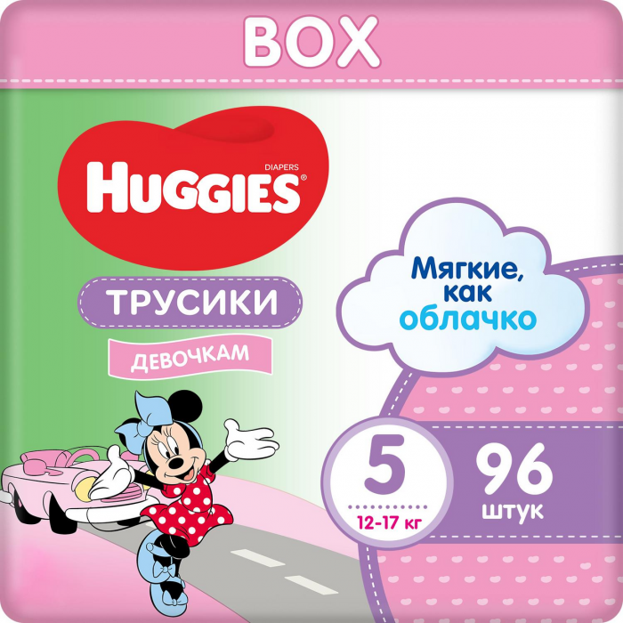 �������-���������� Huggies ��� ������� 5 (12-17��), Disney Box 96 ��