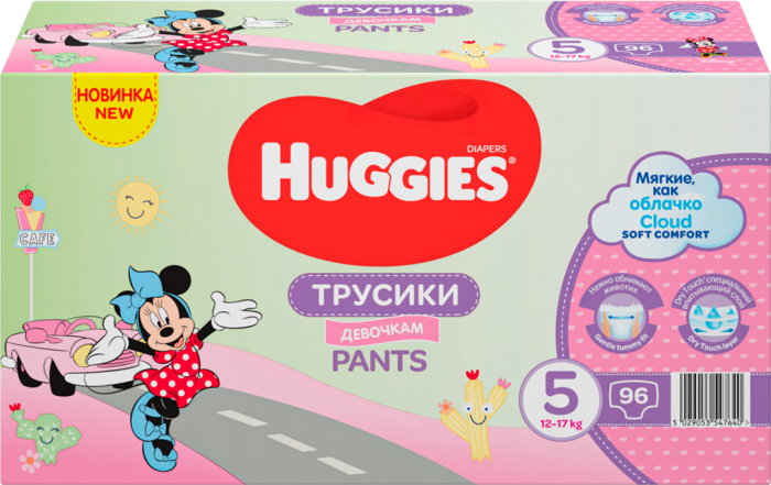 ����������-������� ������� ��� ������� HUGGIES Disney Box 5, 12�17��, 96��