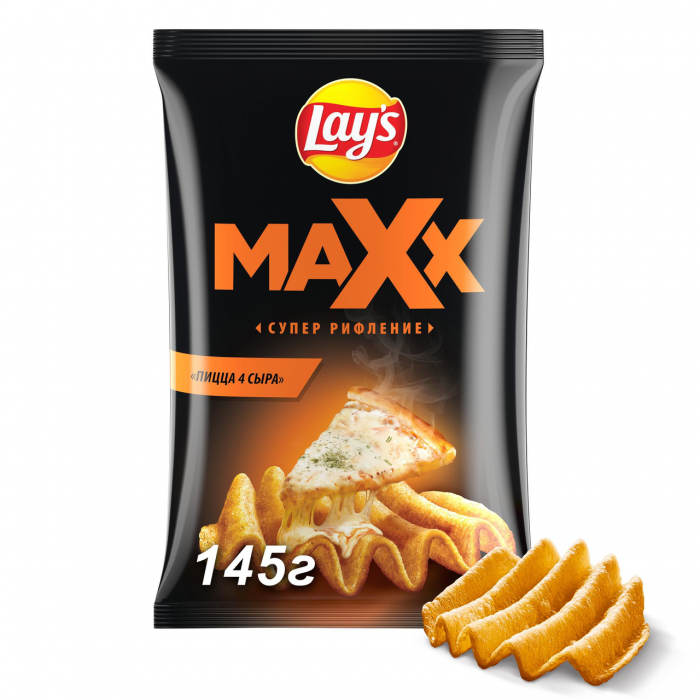 ����� Lay's (Lays) Maxx ����� 4 ���� ����� ��������, 145�