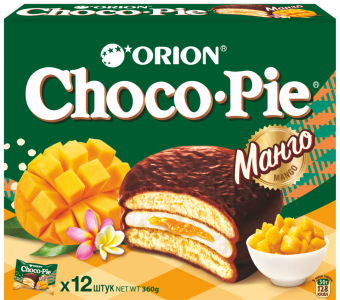   Orion Choco Pie Mango 360 