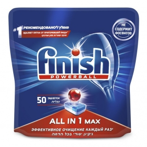   Finish Powerball All in One Max    18   50 