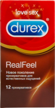  ������������ Durex Real Feel � 12 ��� ������������ �������� 12 ��