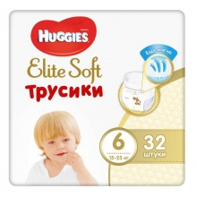  �������-���������� Huggies Elite Soft ��� ��������� � ������� 6 (16-22 ��) 32 ��