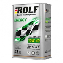  ����� �������� ROLF Energy SAE 10W-40 API SL/CF ����������������� ���. 322227, 4�