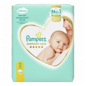  Pampers Premium Care 2 (4-8 ) 66 