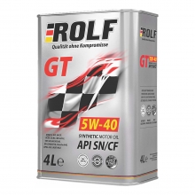  ����� �������� Rolf GT SAE 5W-40 API SN/CF ������������� 4 �