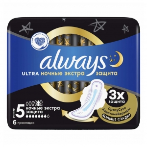    Always Ultra Secure Night         6 
