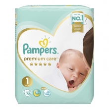  ���������� Pampers Premium Care ��� ������������� 1 (2-5 ��) 72 ��