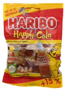  �������� ����������� Haribo Happy Cola 80�